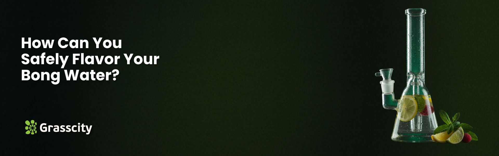 How Can You Safely Flavor Your Bong Water?