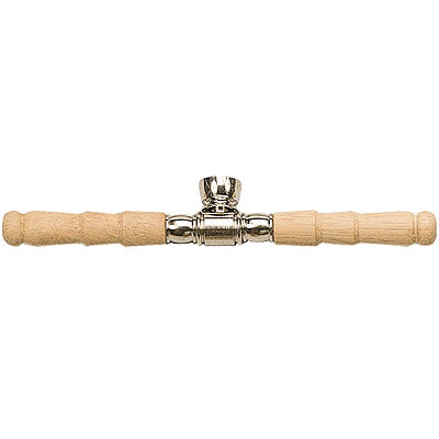 Wood pipe for two