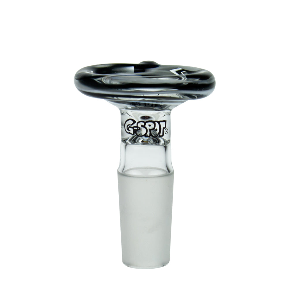 G-Spot Glass - Color Pure Bowl - 14.5 mm - Black