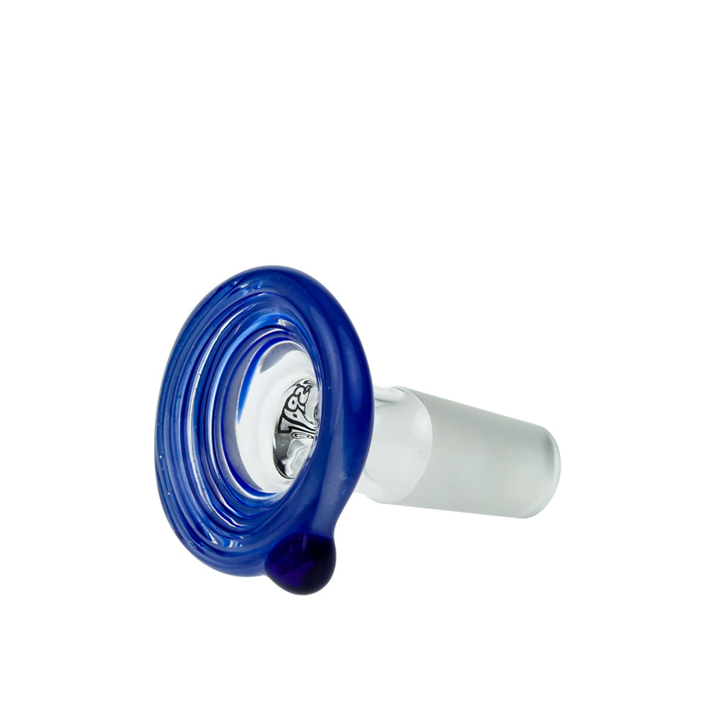 G-Spot Glass - Color Pure Bowl - 14.5 mm - Blue - Side view