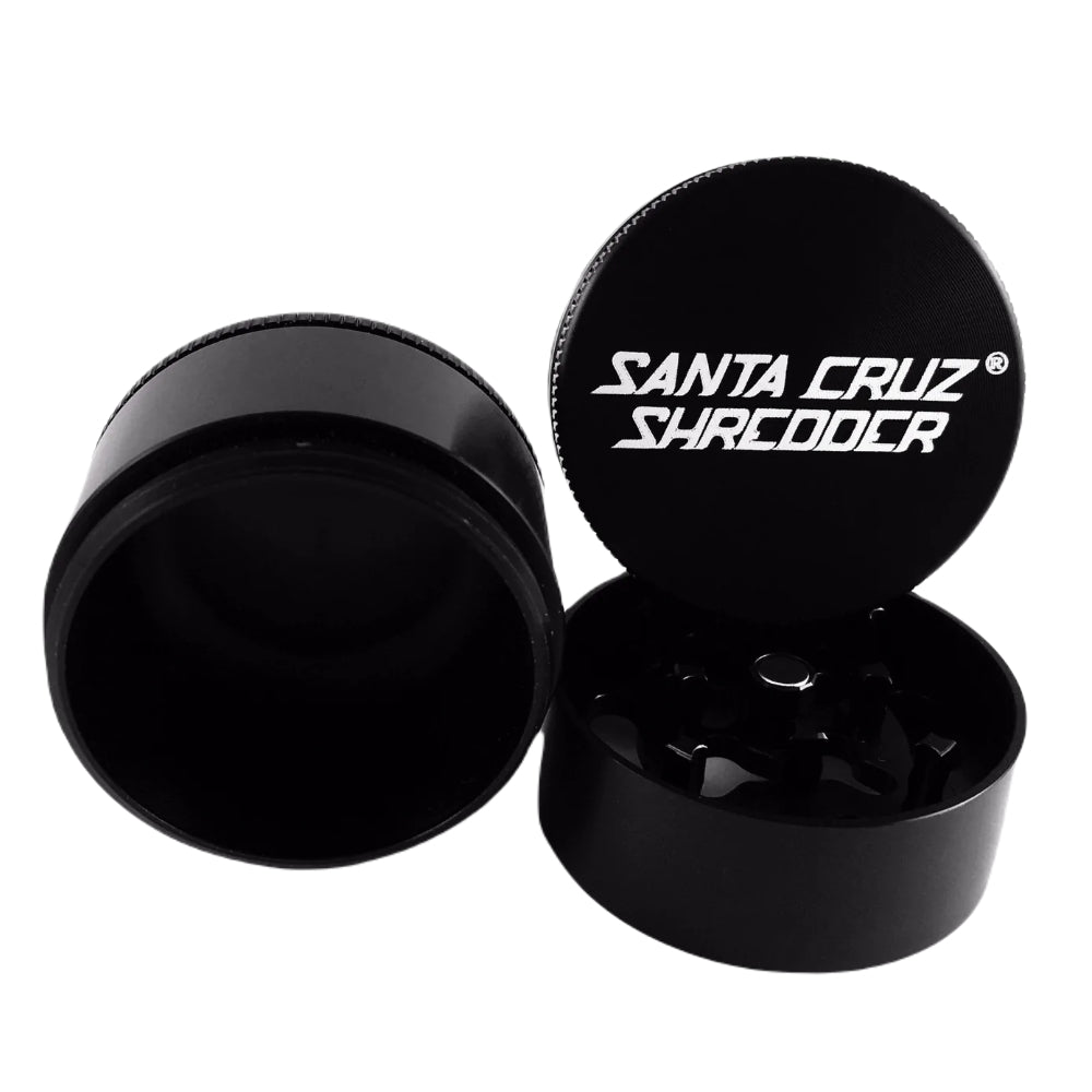 Santa Cruz Shredder Aluminum Herb Grinder | Small | 3-Part | Green