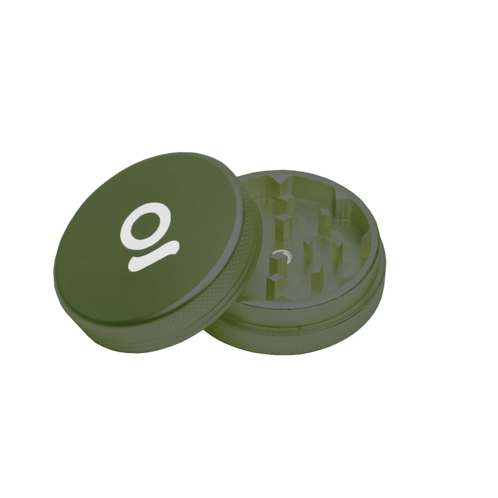 ONGROK 2 Piece Grinder | Green | Open