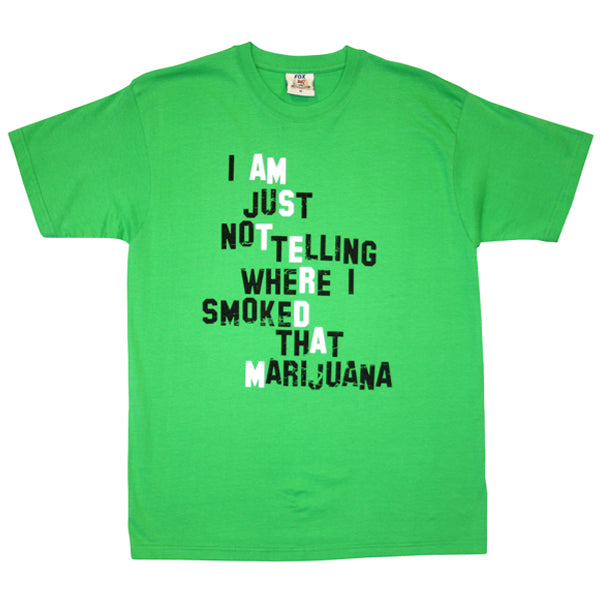 Not Telling Amsterdam T-shirt - XL