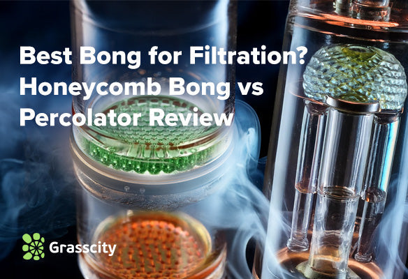 Honeycomb Percolator Bong Guide: How It Works, What to Look For & How to Clean It