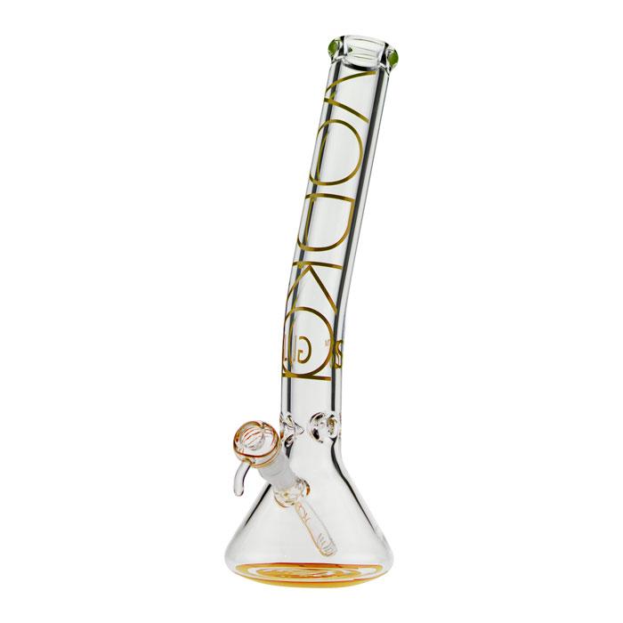 Vodka 9mm Beaker Ice Bong with Bent Neck | 18 Inch