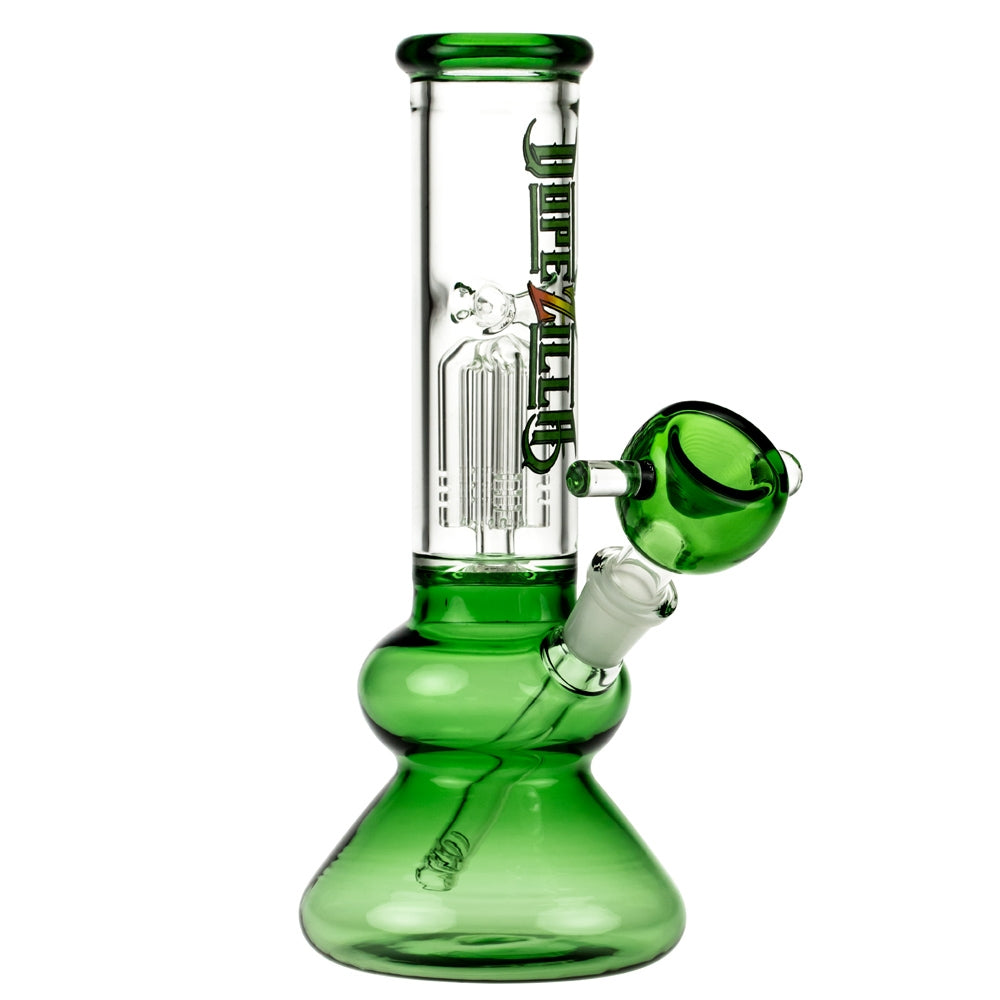 Dopezilla Tokyo Dope Glass Beaker Ice Bong with Tree Perc