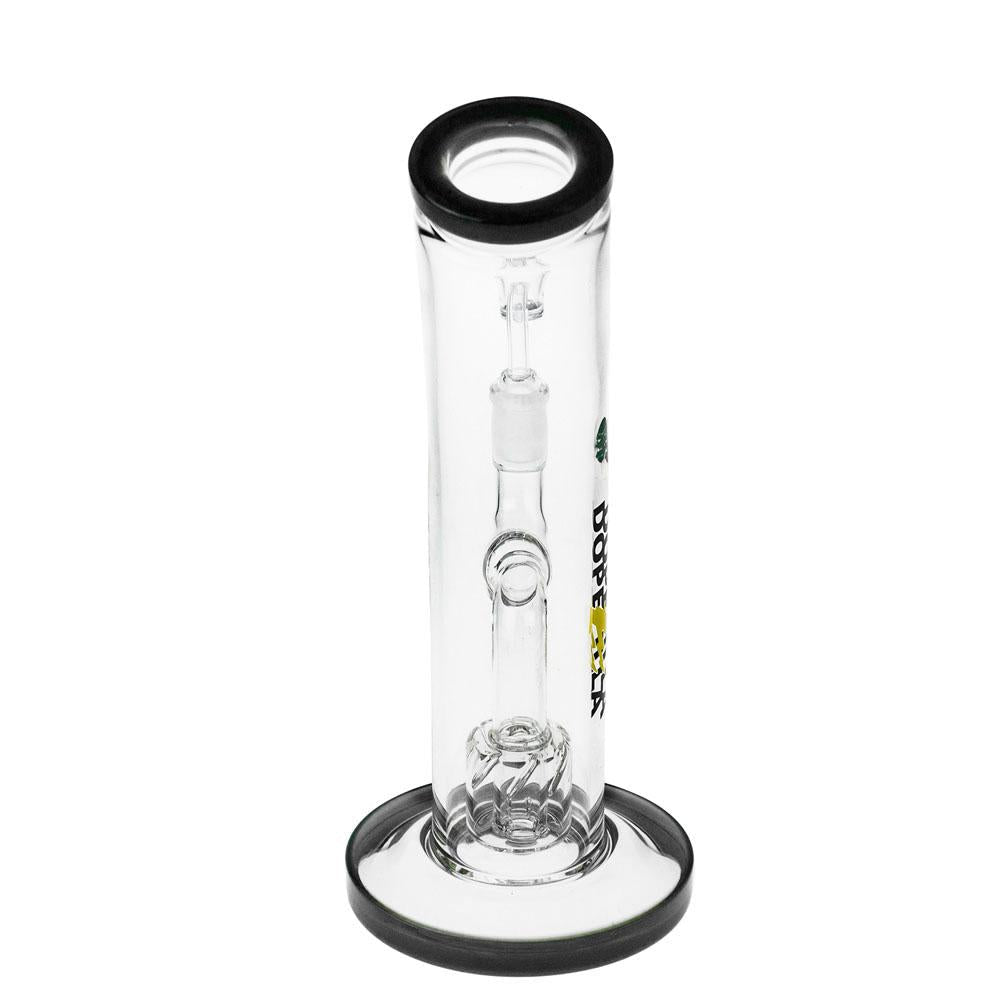 Dopezilla Glass Ogre Dab Rig | 10 Inches | Black | back view