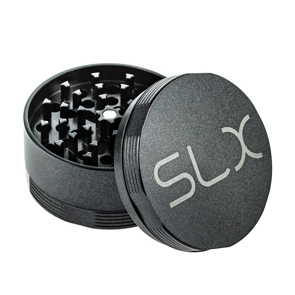 Herb Grinder | 4-Part | 2.4 Inch | Black - Top Off