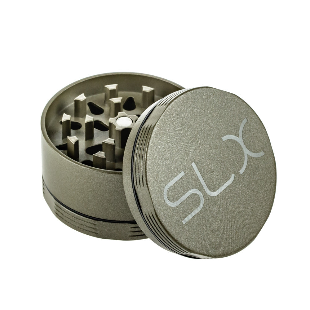 SLX Aluminum Non-Stick Herb Grinder | 4-Part | 2 Inch | Champagne Gold