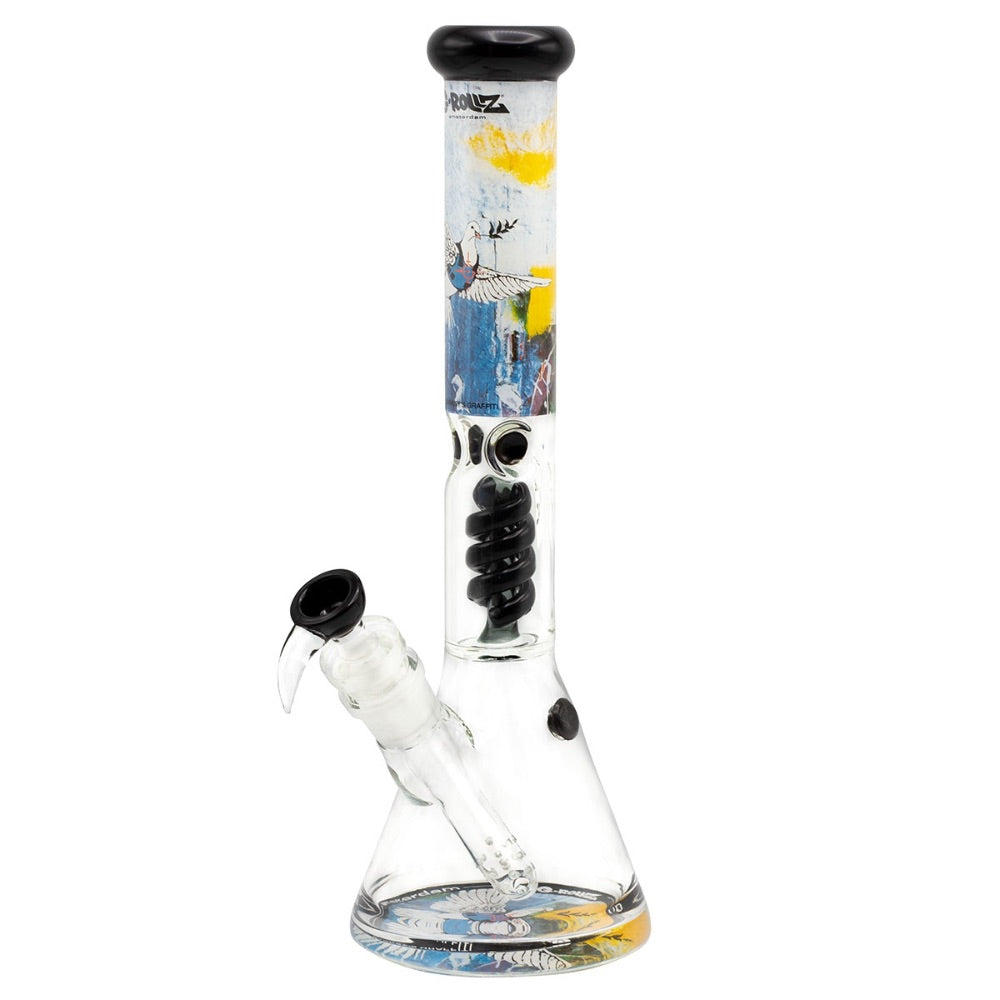 G-Rollz Banksy Beaker Base Percolator Bong