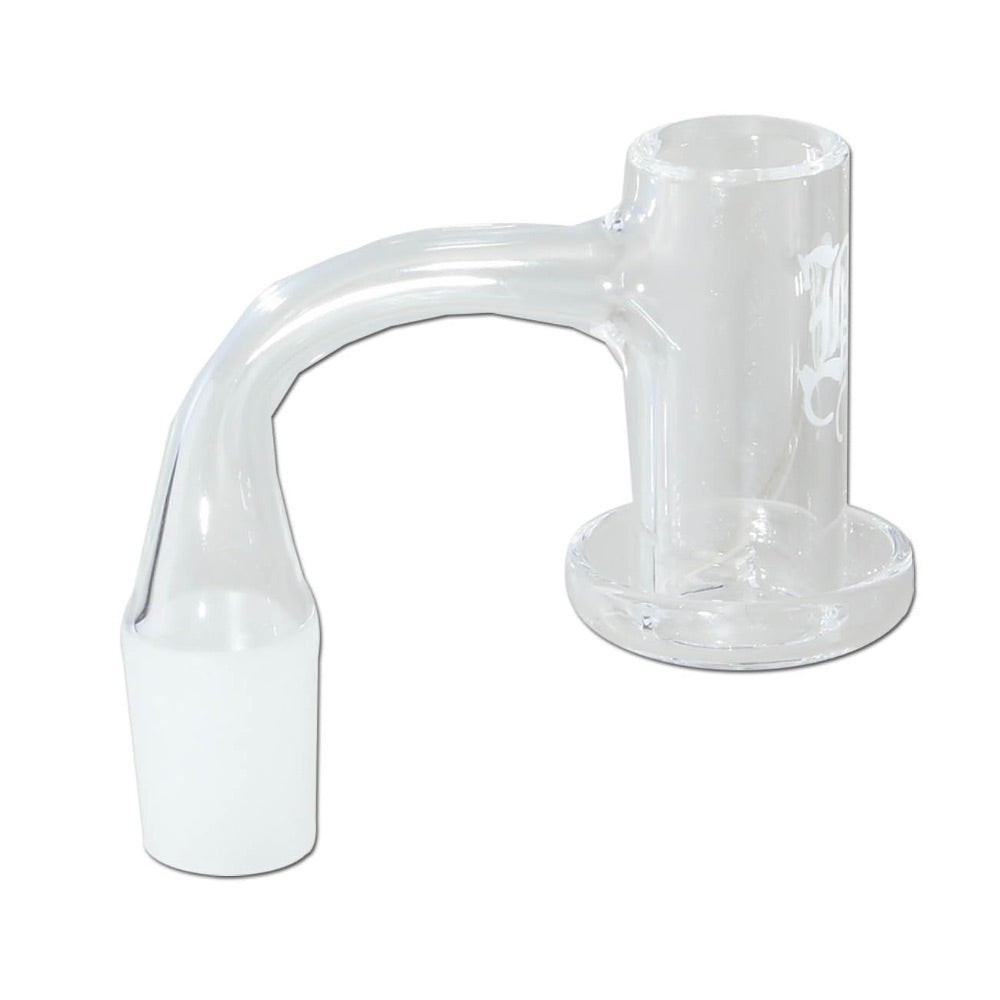 Black Leaf Quartz Twister Terp Slurper Banger | 18.8mm | 90 Degree
