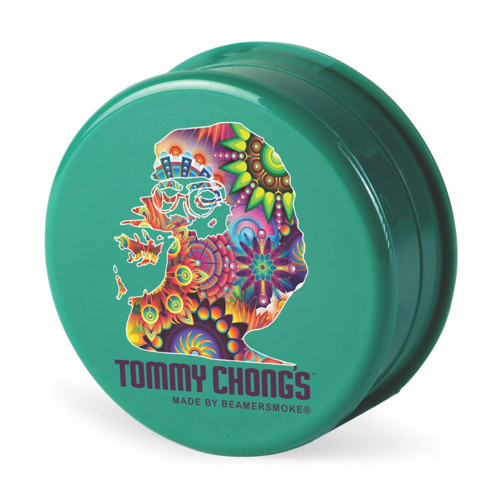 Beamer x Tommy Chongs 63mm Virgin Acrylic Grinder | green