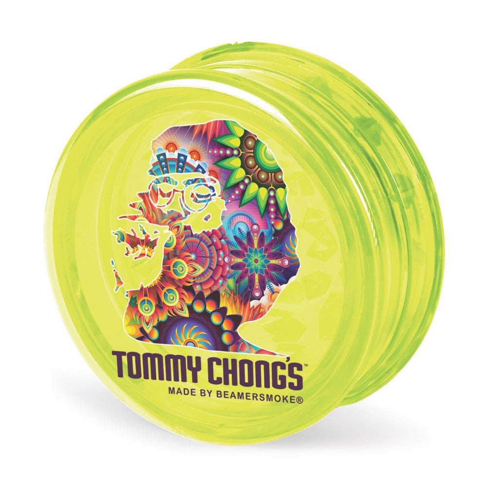 Beamer x Tommy Chongs 63mm Virgin Acrylic Grinder | yellow