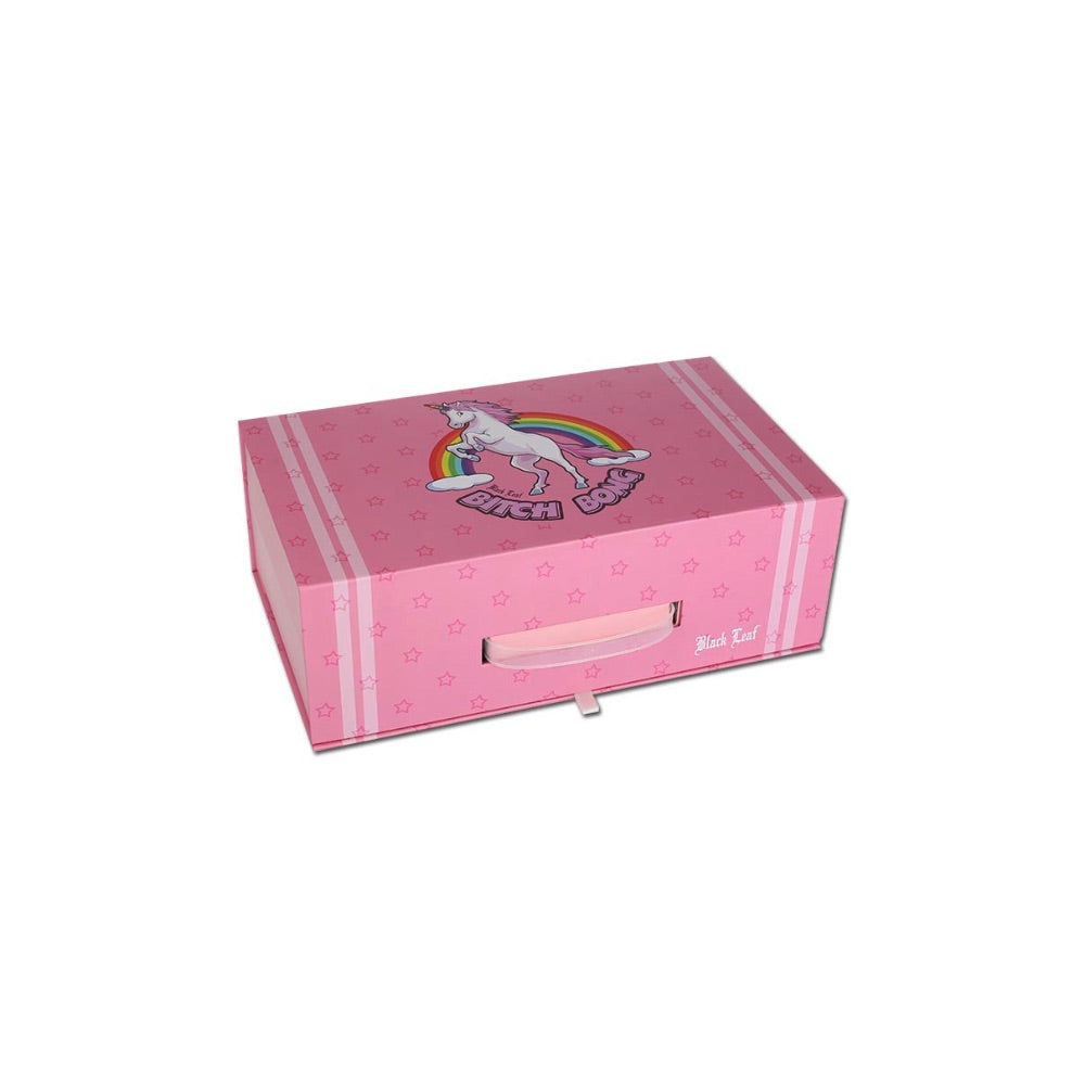 Black Leaf Tree Percolator Boxed Bitch Bong | box