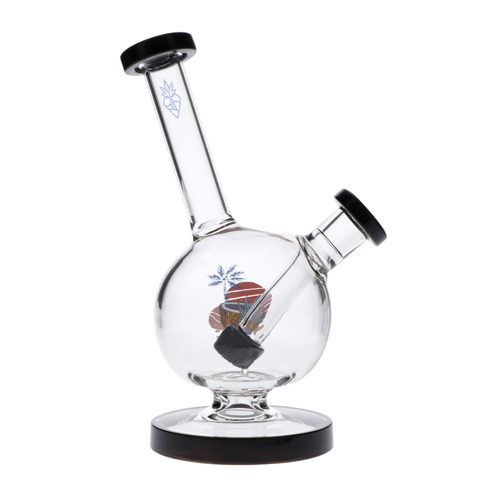 Cabana Cannabis Co. Bubble Base Bong | Black | without bowl