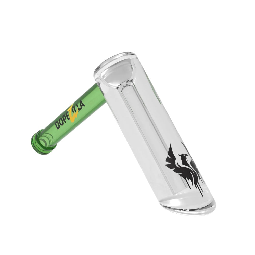 Dopezilla Phoenix Bubbler | Green | side view 1