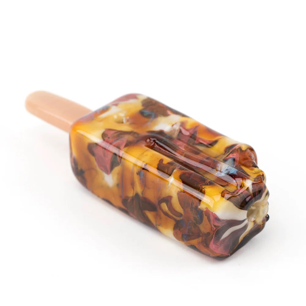 Empire Glassworks Boba Ice Cream Bar Pipe | side view 2