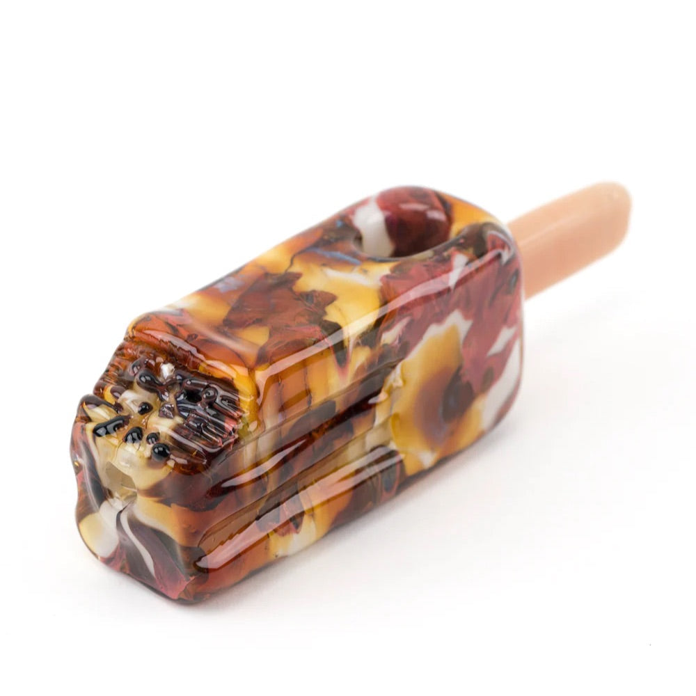 Empire Glassworks Boba Ice Cream Bar Pipe | side view 3
