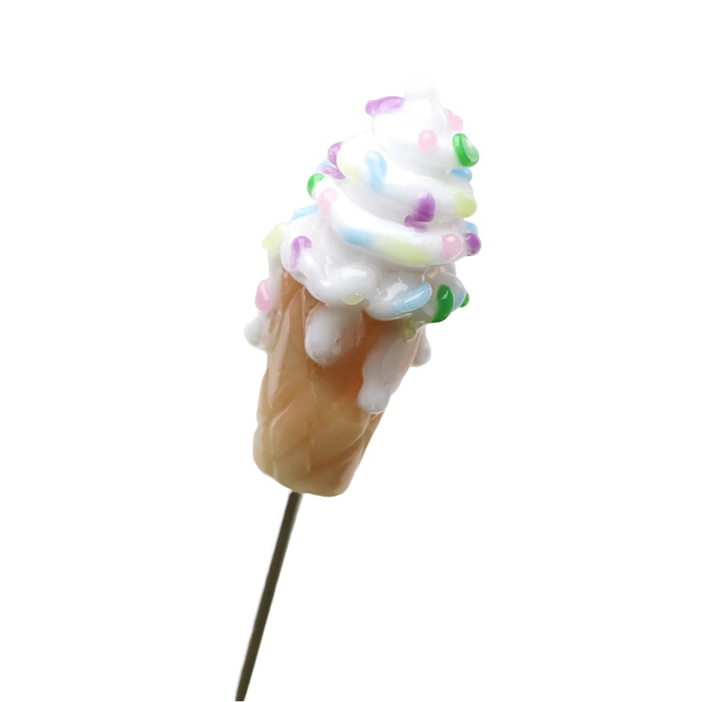 Empire Glassworks Poker | Ice Cream Cone | close view