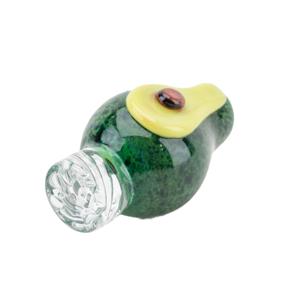 Empire Glassworks Spinner Cap with Terp Pearl | Avocadope | bottom view
