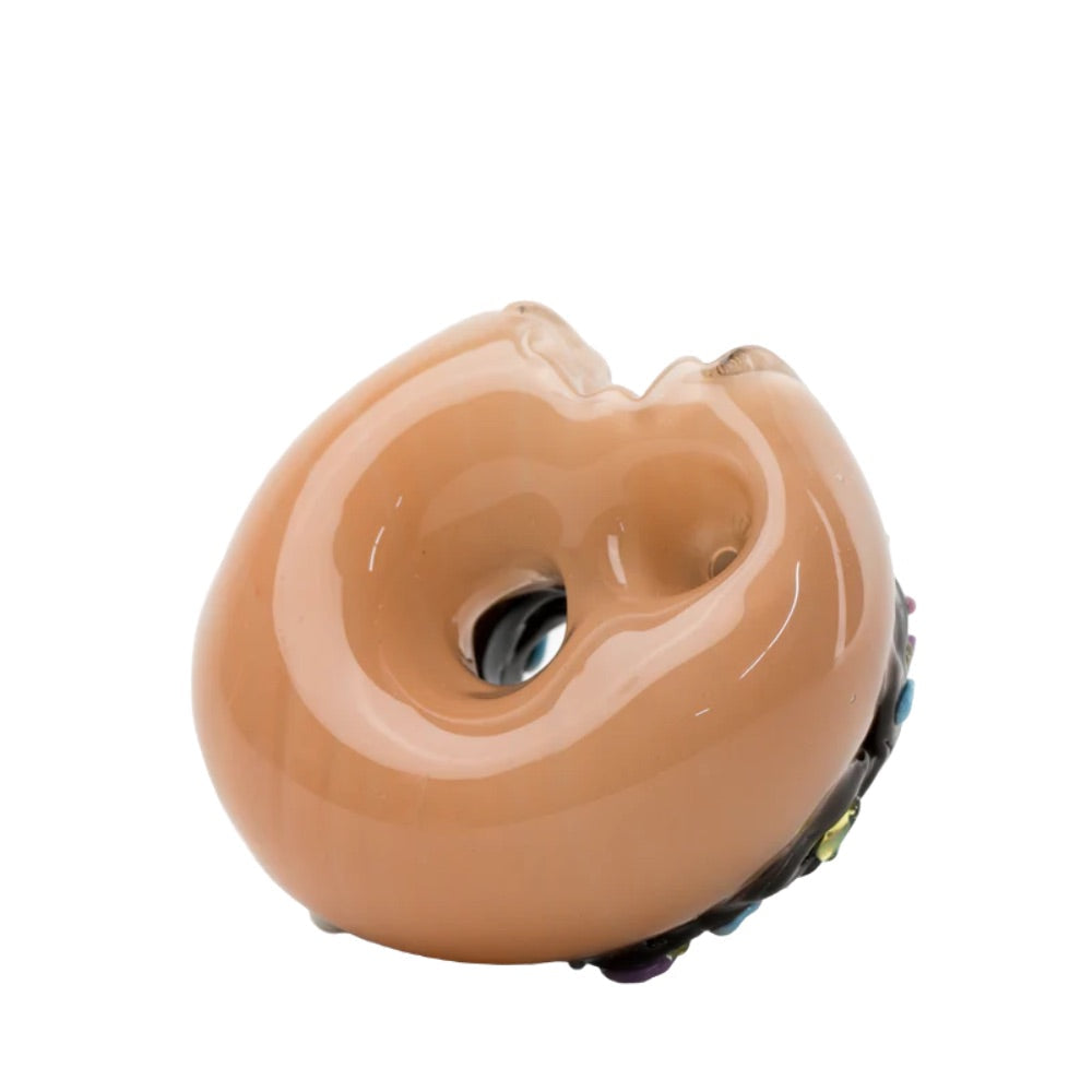 Empire Glassworks Sprinkle Donut Pipe | back view 1