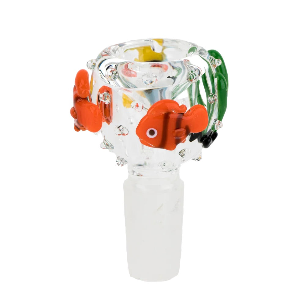 Empire Glassworks Under The Sea Bowl | side view 2