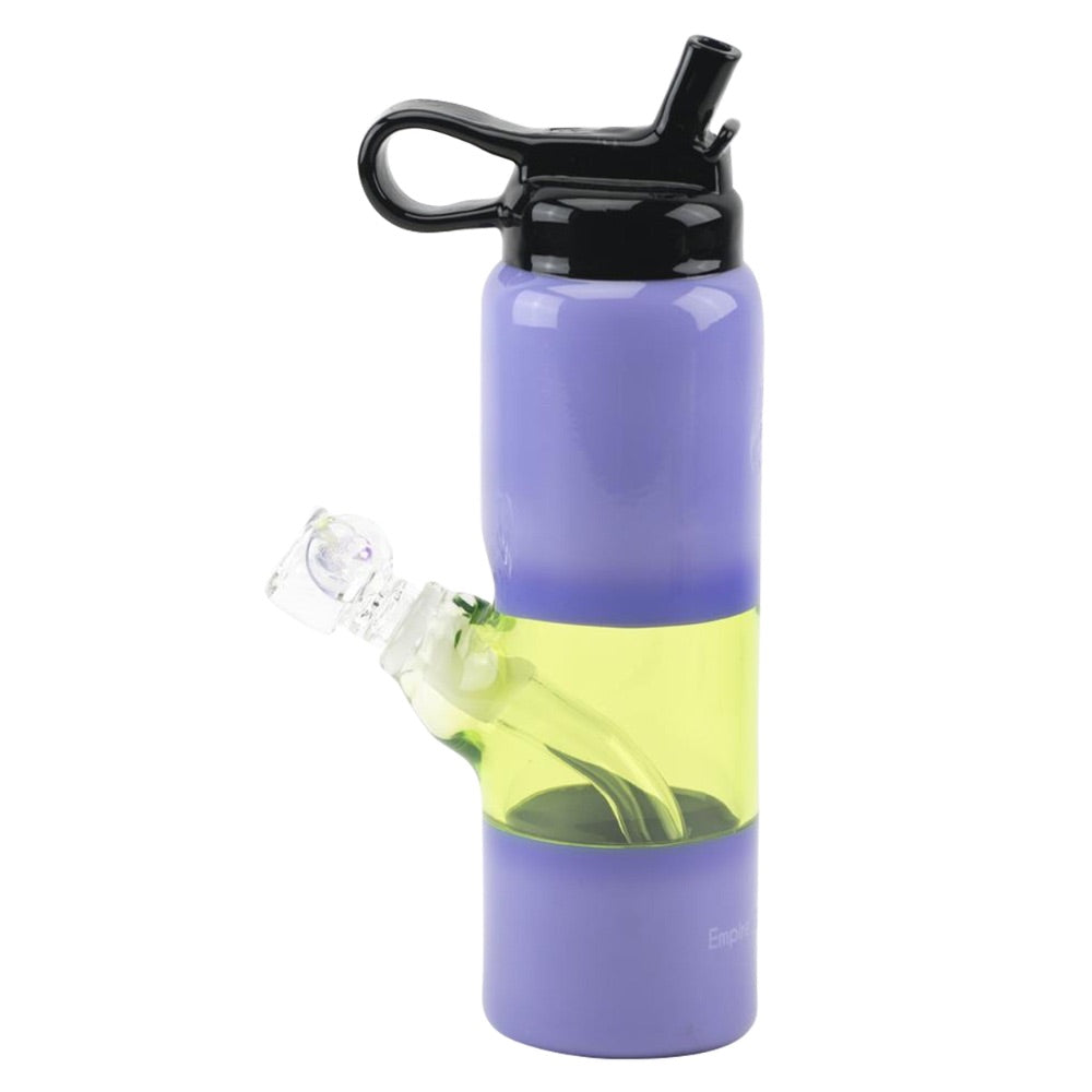 Empire Glassworks Water Bottle Kit | Purple/Green | side view