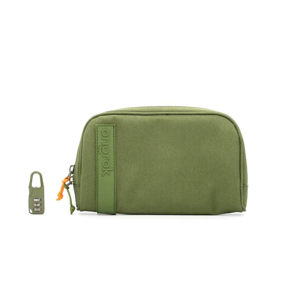 ONGROK Smell Proof Locking Wallet 2.0 | Green | Medium
