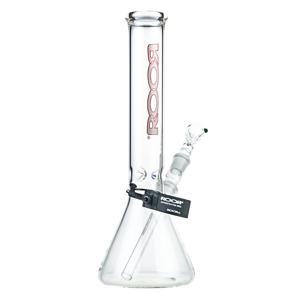ROOR Little Sista 3.2mm Bong - 18.8mm - Ice Notches | side view 2