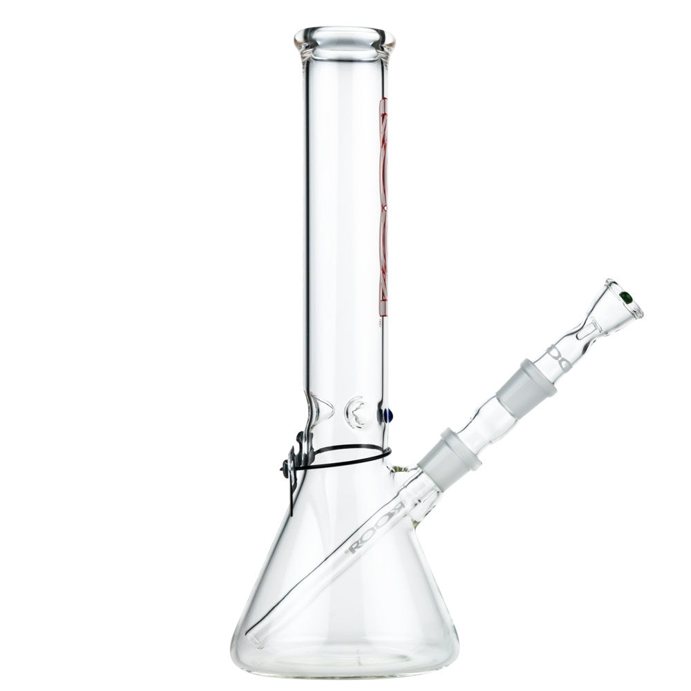 ROOR Little Sista 3.2mm Bong - 18.8mm - Ice Notches | side view 3