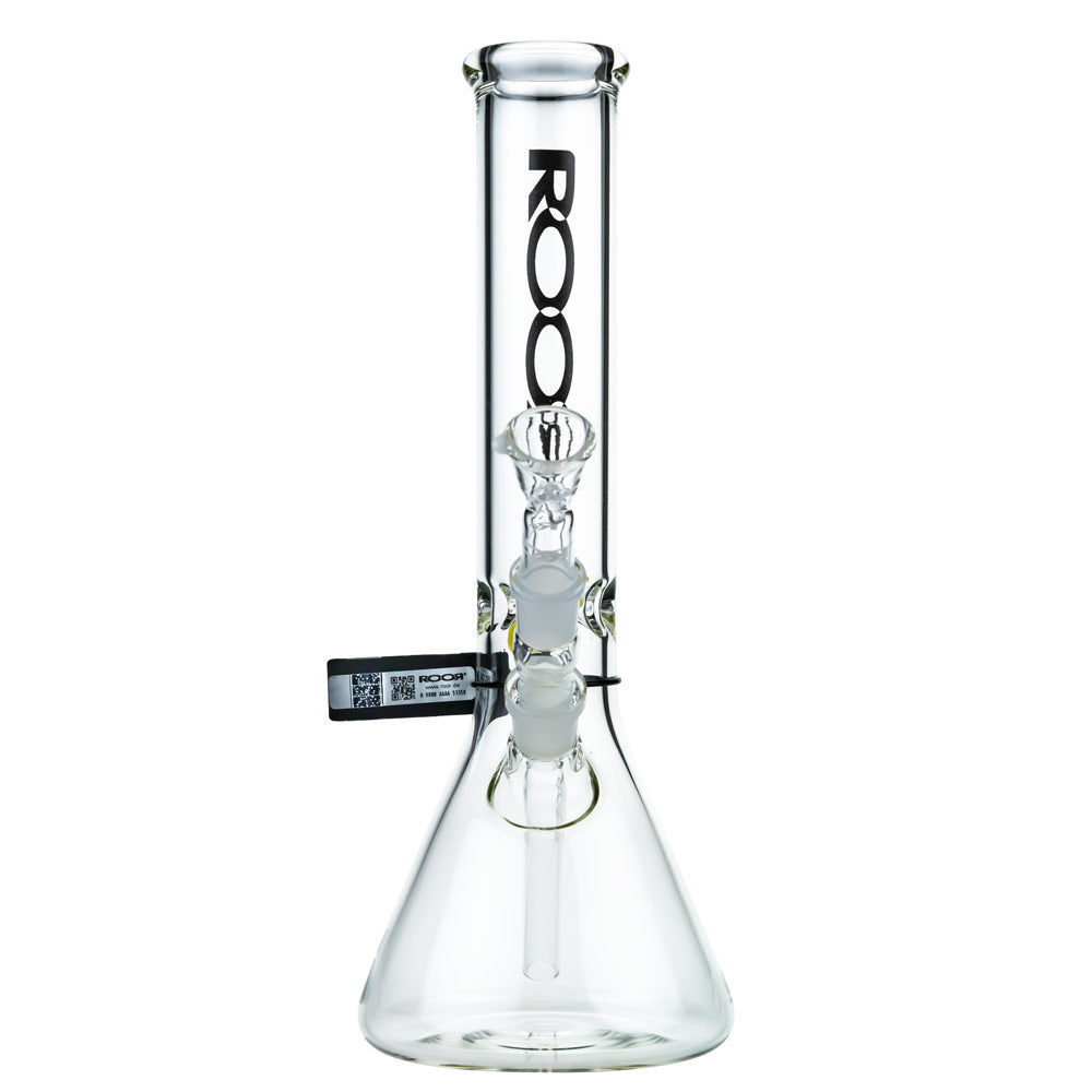 ROOR Little Sista 5.0mm Bong | 35cm | 14.5mm | Ice Notches | front view