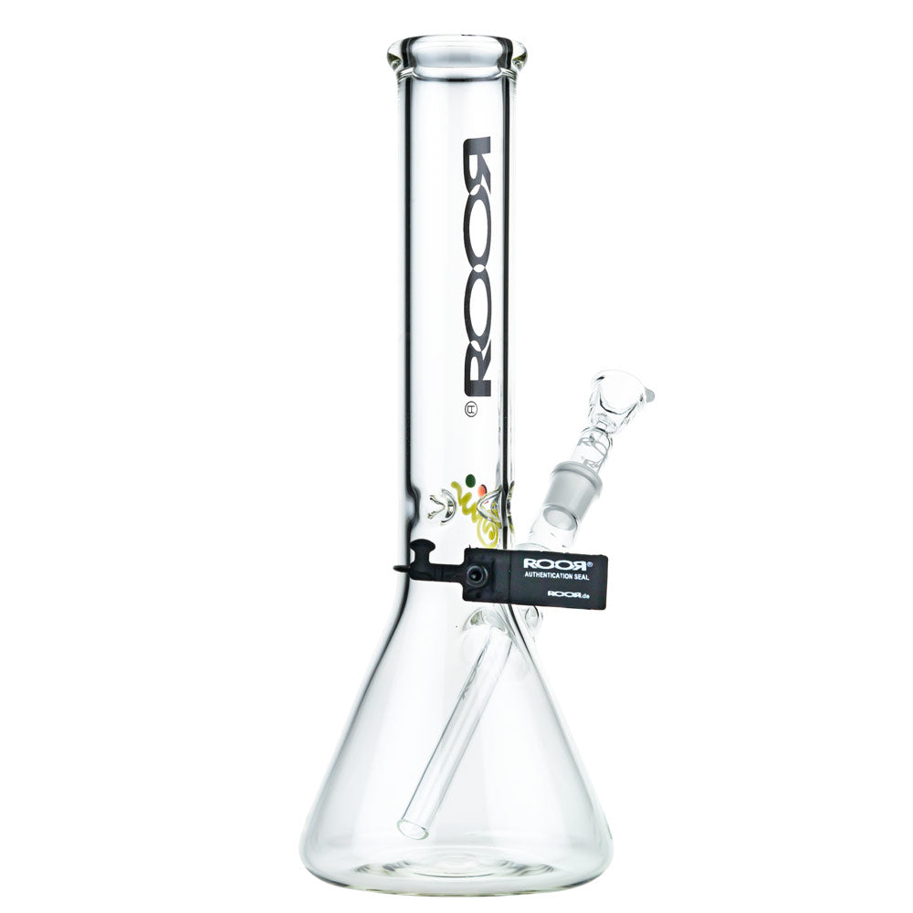 ROOR Little Sista 5.0mm Bong | 35cm | 14.5mm | Ice Notches | side view 2