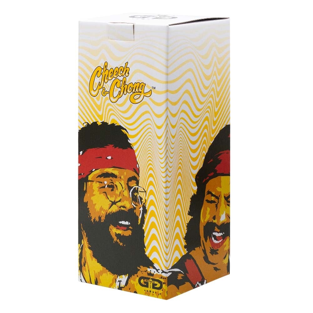 Grace Glass Cheech & Chong Greatest Hits Straight Tube Bong | box