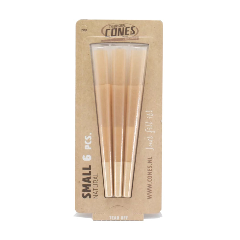 Cones Natural Small 1 1/4 Blister Pre-Rolled Cones