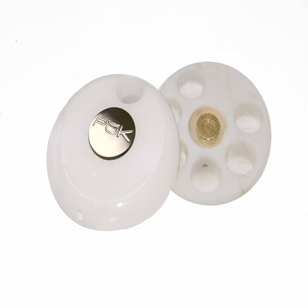 PUK Six-Chamber Pipe | Marble | Cream Marble