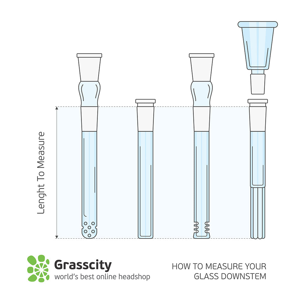 How to measure downstem length