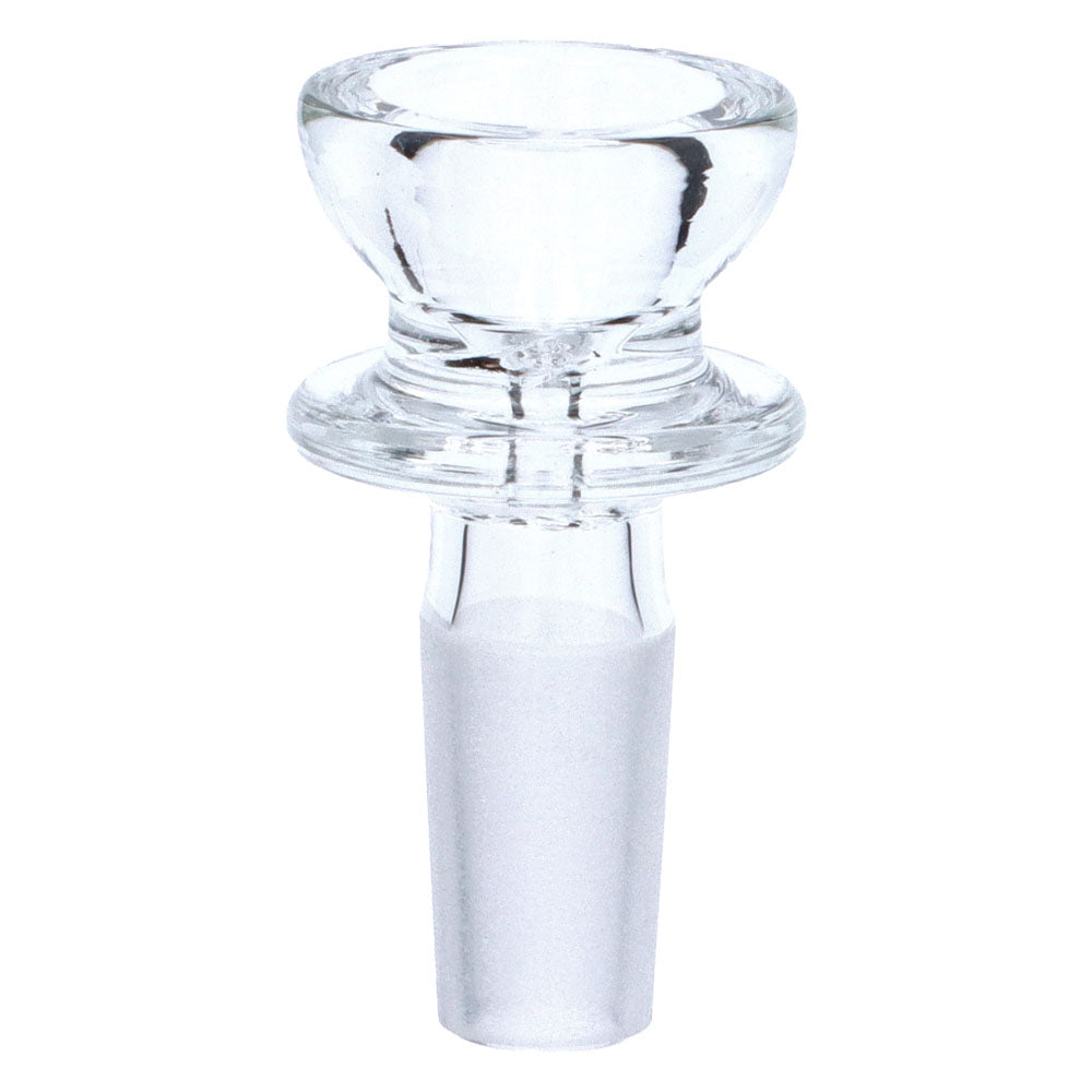 Glass Herb Bowl with Colored Top | Choice of 4 Colors | Clear