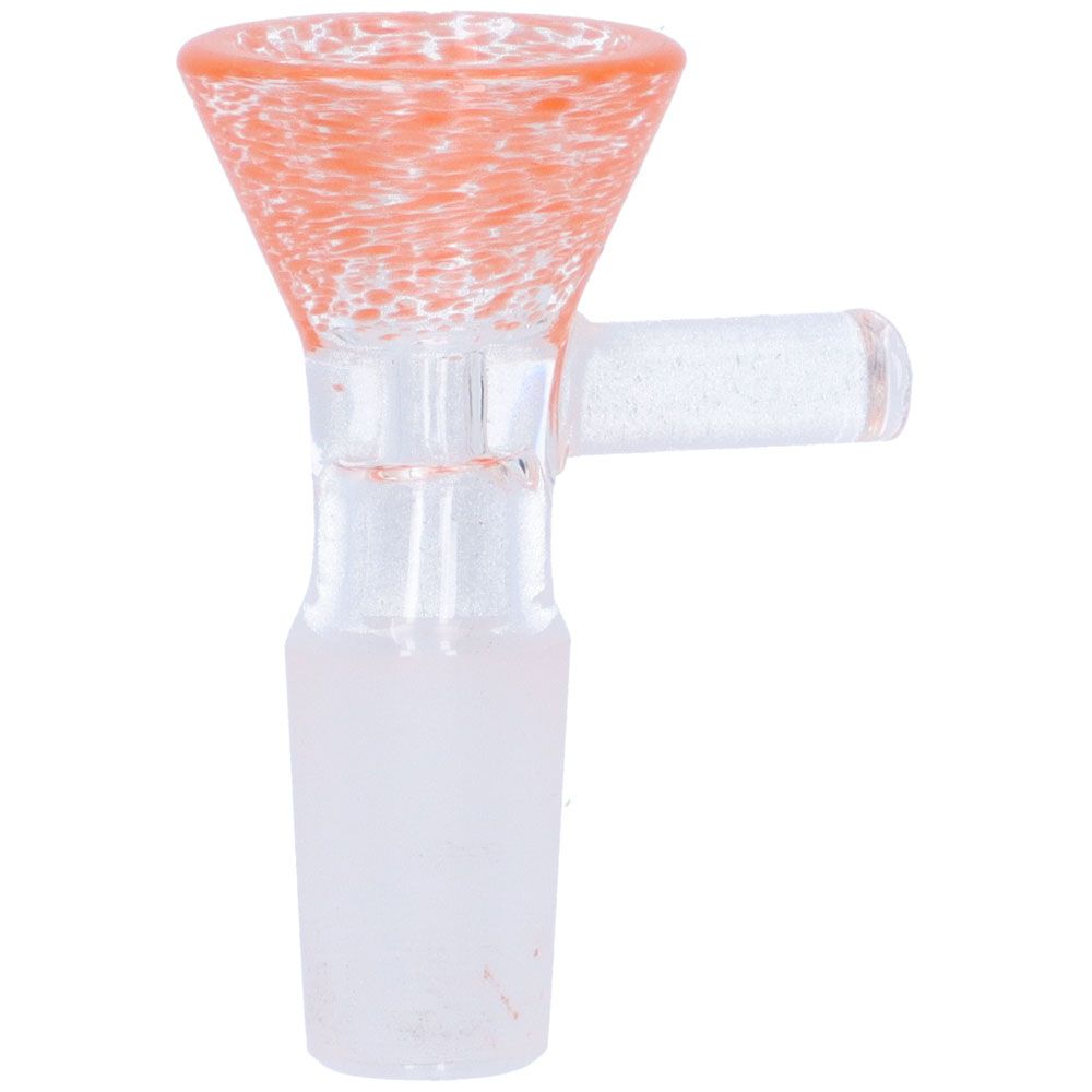 Glass Herb Bowl with Colored Frit Finish | 14.5mm