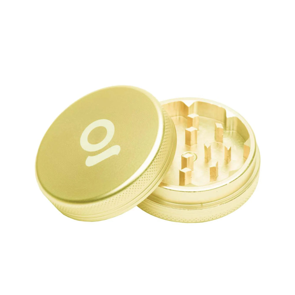 ONGROK 2 Piece Grinder | Gold | Open