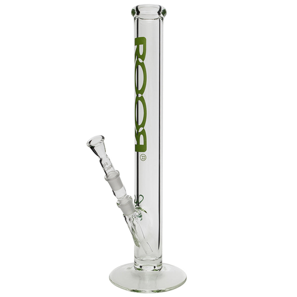 ROOR 7.0mm Green Logo Bong | 45cm - Side View 2