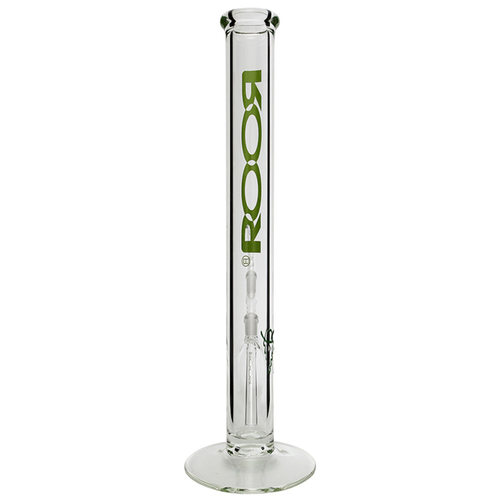 ROOR 7.0mm Green Logo Bong | 45cm - Front View