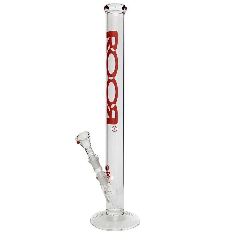 ROOR 3.2mm Red Logo Bong | 45cm - Side View 2