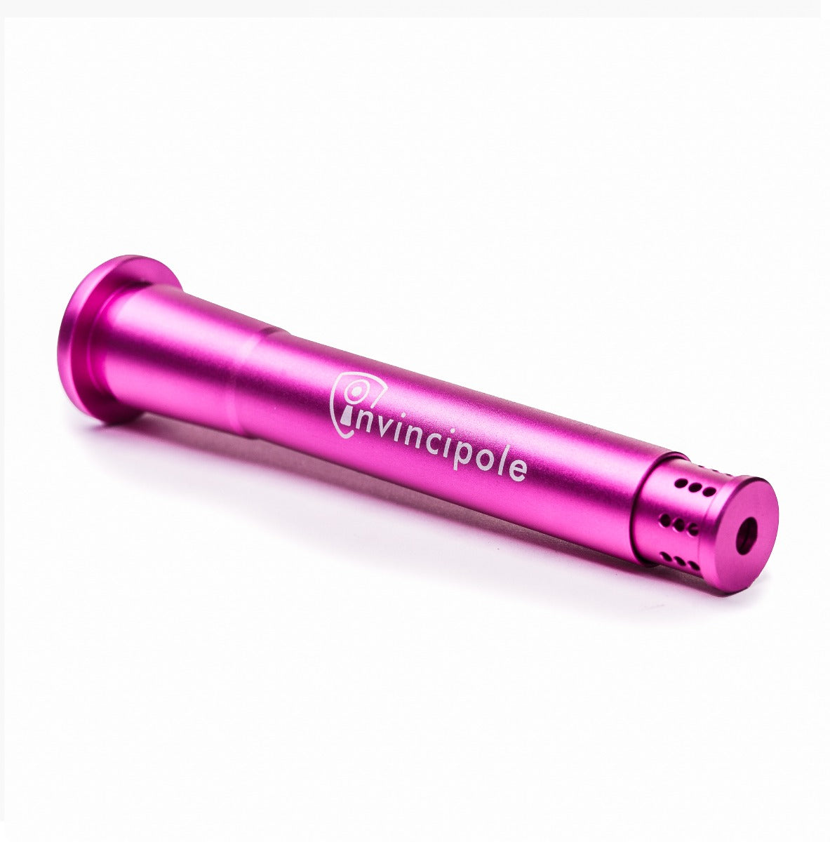 Invincipole Telescopic Metal Diffuser Downstem | 18.8mm > 14.5mm | Pink | Side View 1