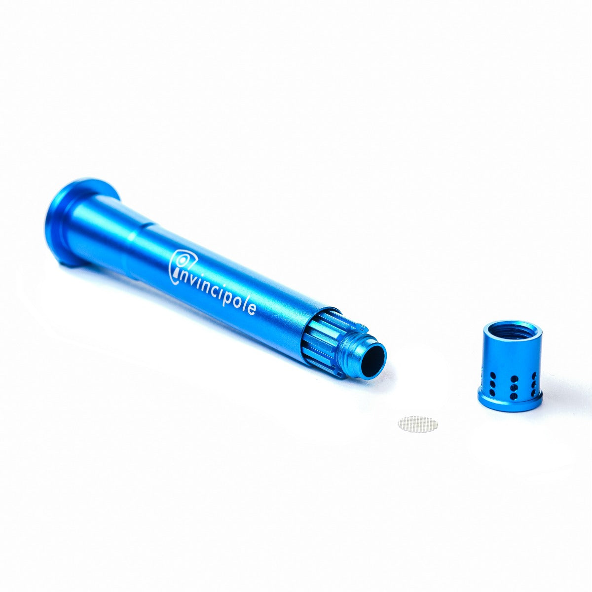 Invincipole Telescopic Metal Diffuser Downstem | 18.8mm > 14.5mm | Blue | Separated