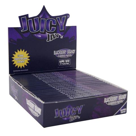 Juicy Jay's King Size Blackberry Brandy Rolling Papers | Box