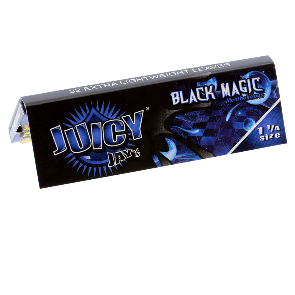 Juicy Jay's Black Magic 1 1/4 Rolling Papers - Box of 24 Packs