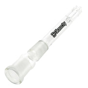 Glasscity 4-Arm Diffuser Downstem | Clear | 18.8mm - Front View