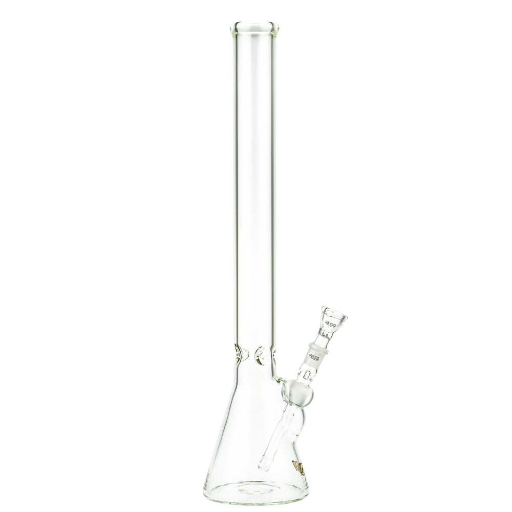 G-Spot Glass Beaker Ice Bong with Real Gold Logo | 55cm - Side View 4