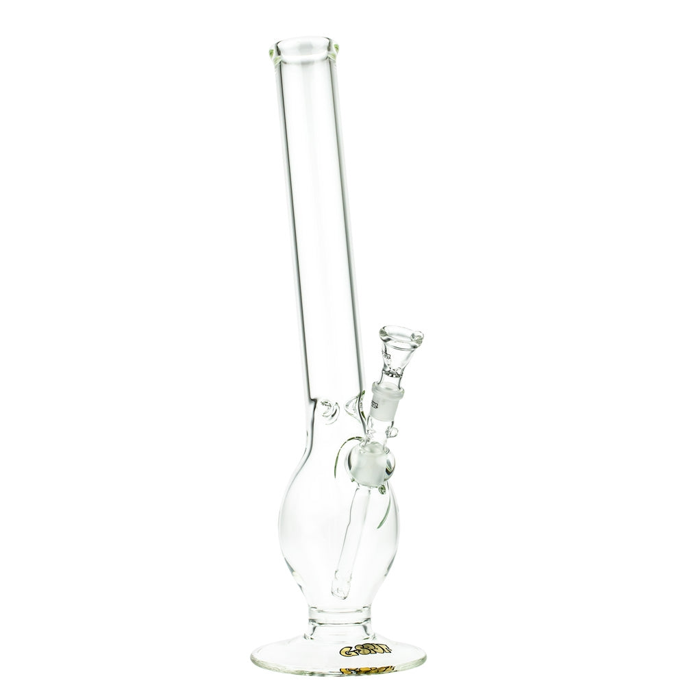 G-Spot Glass Egg Ice Bong with Real Gold Logo | 50cm - Side View 1