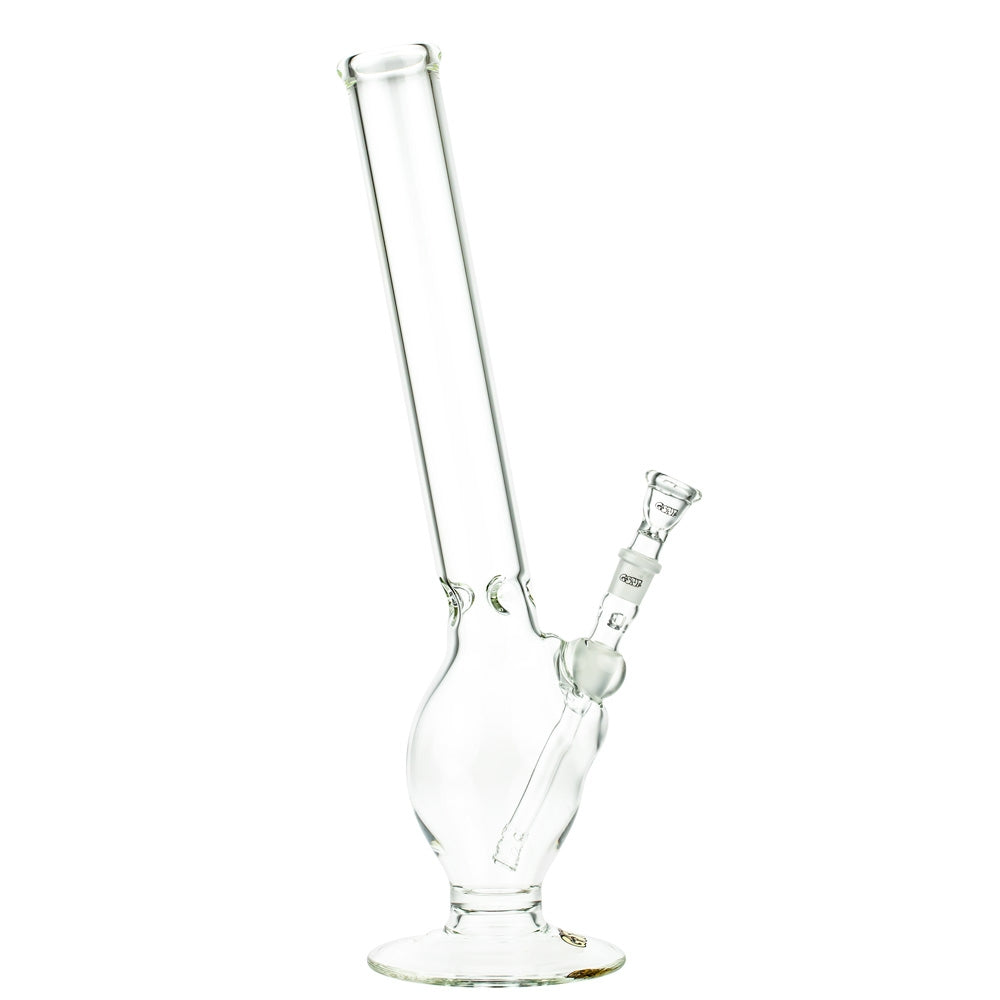 G-Spot Glass Egg Ice Bong with Real Gold Logo | 50cm - Side View 4